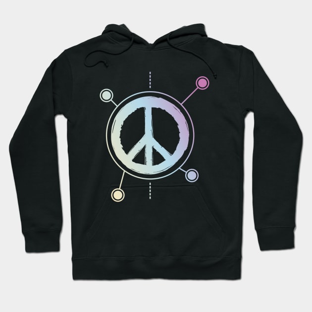 Peace Sign Hoodie by Insomnia_Project